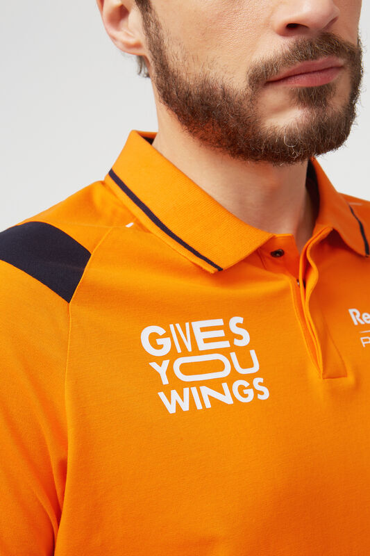 RBR FW MENS VERSTAPPEN POLO - orange